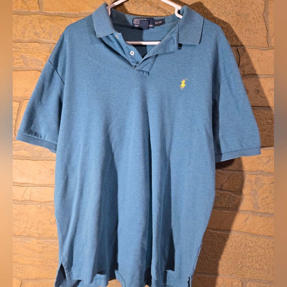 RALPH LAUREN POLO Shirt Turquoise Size  Men's XL